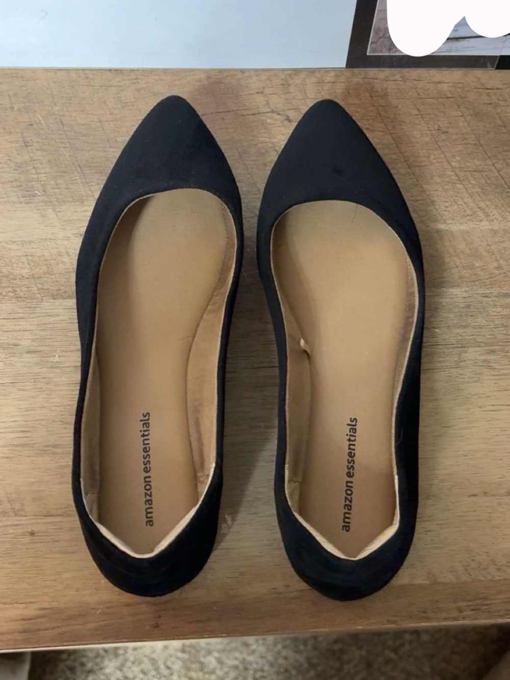 Women’s Black Pointed Toe Ballet Flats